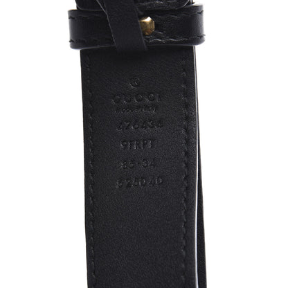 Gucci Velvet Matelasse Marquise Crystals GG Marmont Belt Bag 85 34 Black 14 of 14