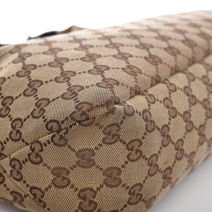 Gucci Monogram Medium Horsebit Chain Hobo Dark Brown 8 of 16