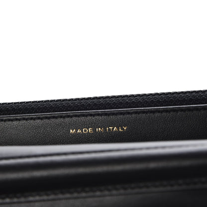 Chanel Caviar Chevron Quilted Boy Wallet On Chain WOC Black 7 of 9