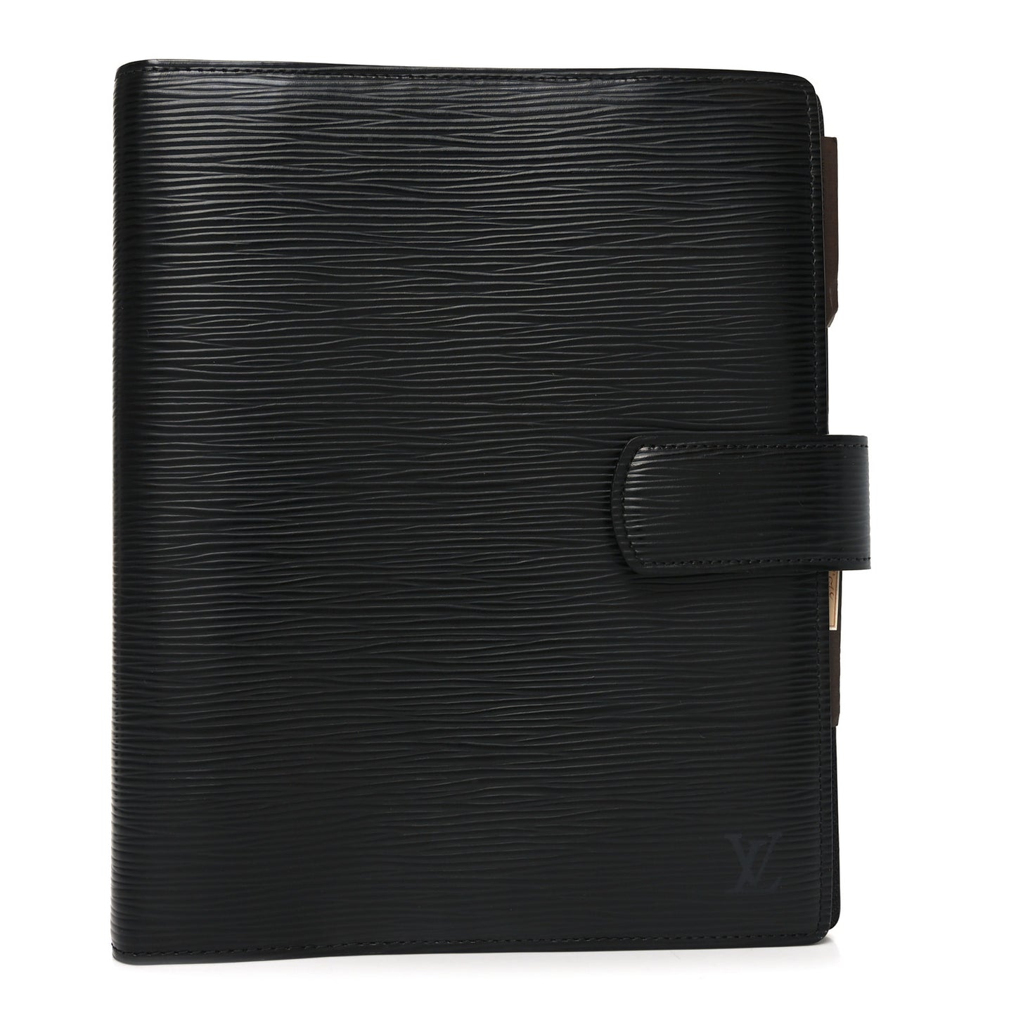Epi Large Ring Agenda Cover Black