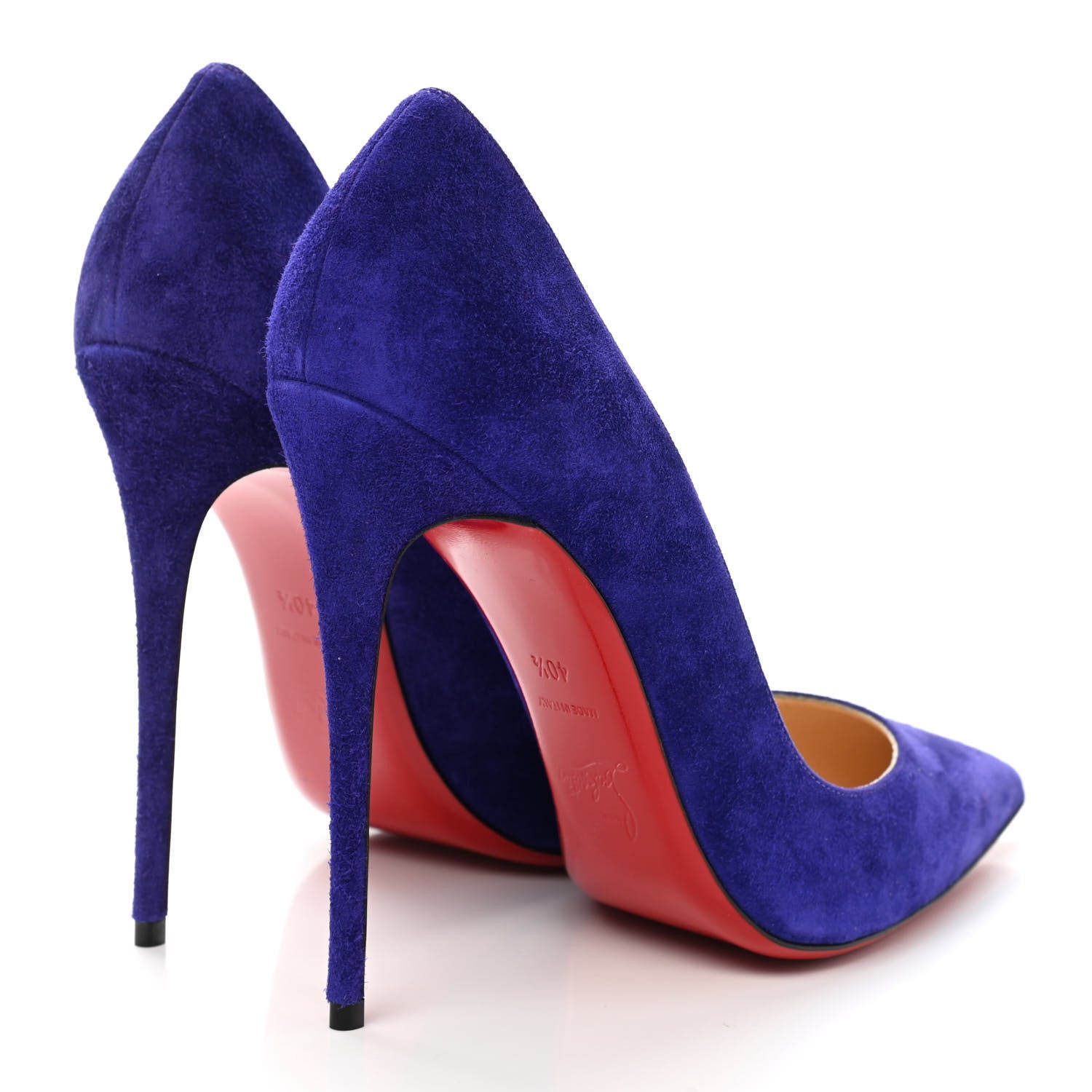 Christian Louboutin Veau Velours So Kate 120 Pumps 40.5 Purple Pop 4 of 8