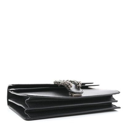 Gucci Pebbled Calfskin Small Dionysus Shoulder Bag Black 3 of 10