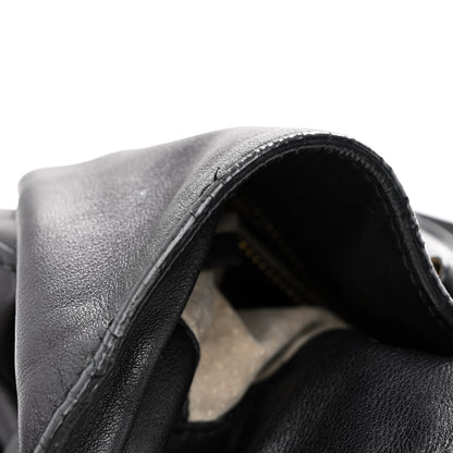 Prada Soft Calfskin Two Way Tote Black 18 of 27