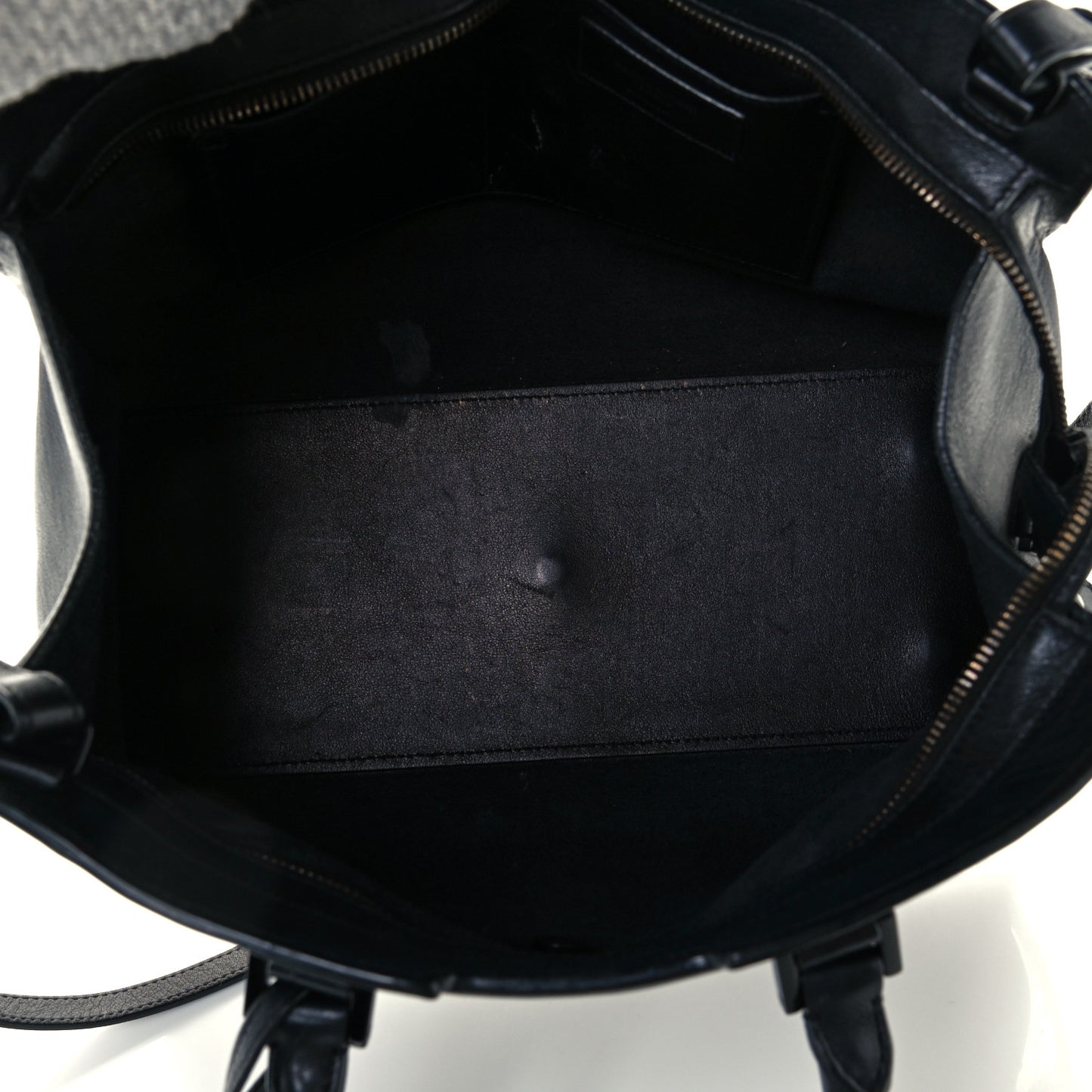 Calfskin Small Monogram Cabas Black