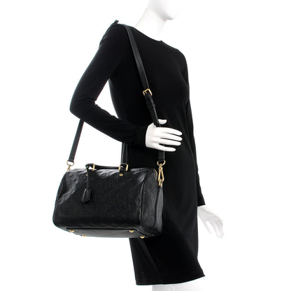 Louis Vuitton Empreinte Speedy Bandouliere 30 Black 2 of 8