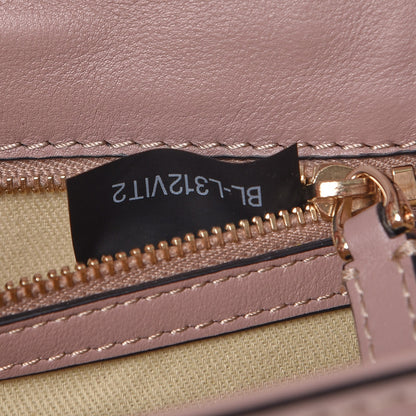 Valentino Garavani Vitello Small Glam Lock Rockstud Flap Poudre 8 of 8