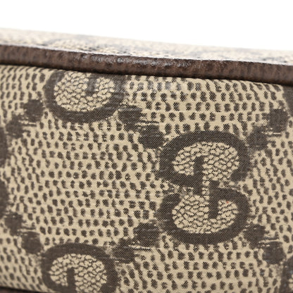 Gucci GG Supreme Monogram Textured Dollar Calfskin Mini Ophidia Chain Bag Beige Ebony 10 of 11