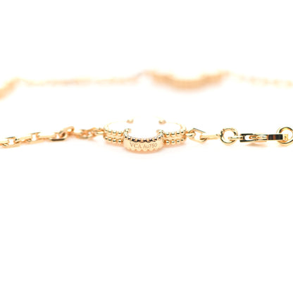 Van Cleef & Arpels 18K Yellow Gold Mother of Pearl 10 Motifs Vintage Alhambra Necklace 6 of 8