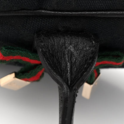 Gucci Monogram Small Princy Satchel Black 12 of 13