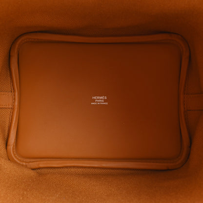 Hermes Toile Goeland Swift Cargo Picotin Lock 18 Sesame 5 of 11