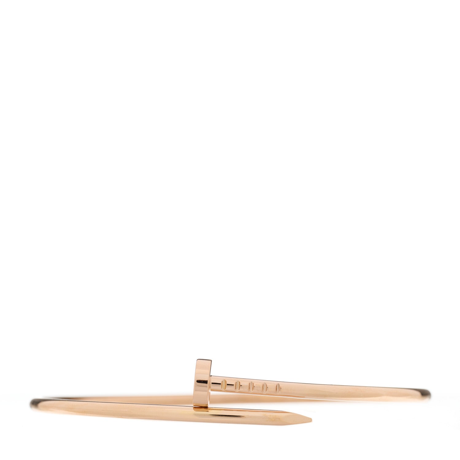 Cartier 18K Pink Gold Small Juste Un Clou Bracelet 18 1 of 4