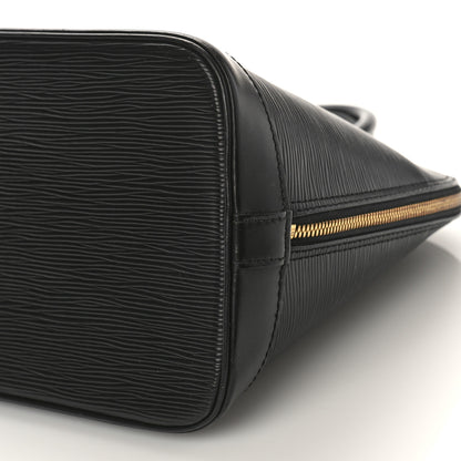 Louis Vuitton Epi Alma PM Black 8 of 10
