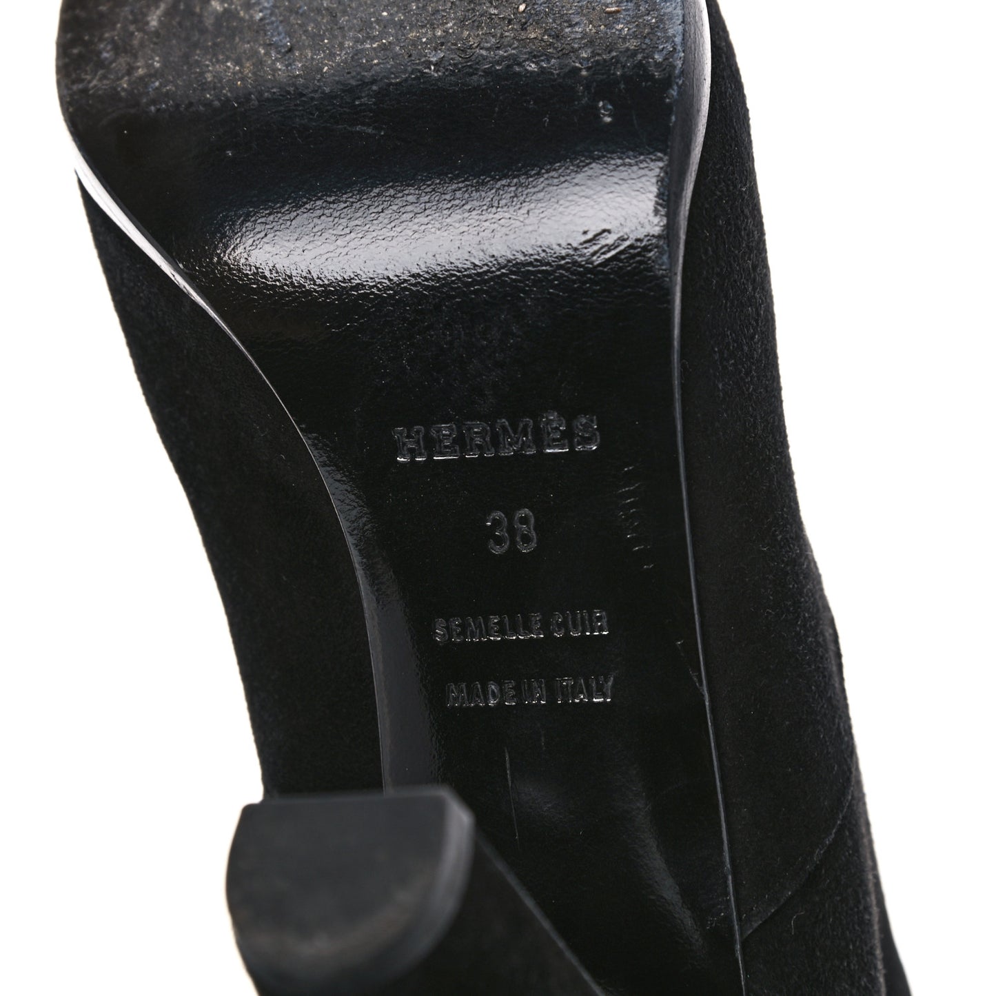 Suede Ankle Boots 38 Black Navy