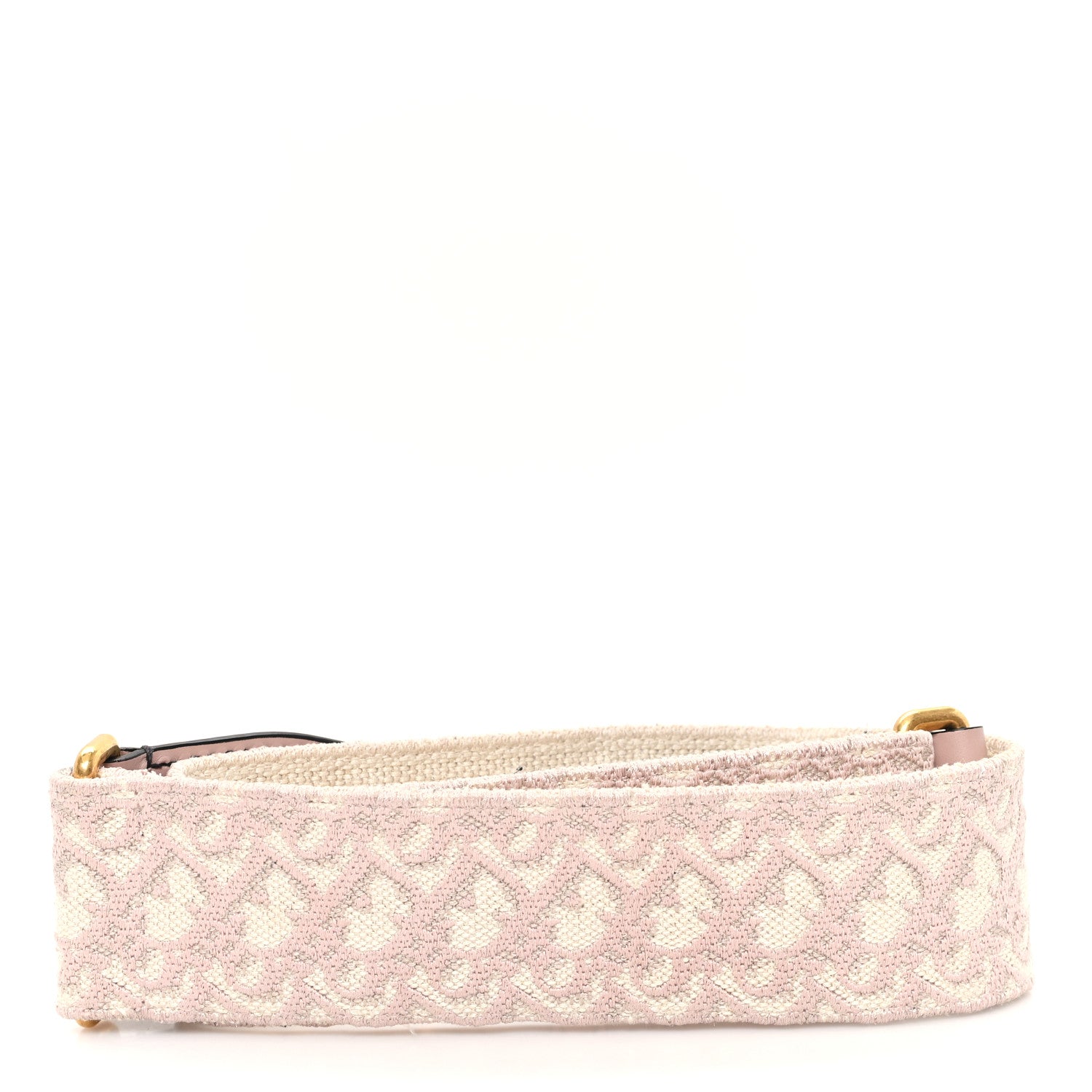 Christian Dior Oblique Adjustable Shoulder Strap Rose Des Vents 2 of 3