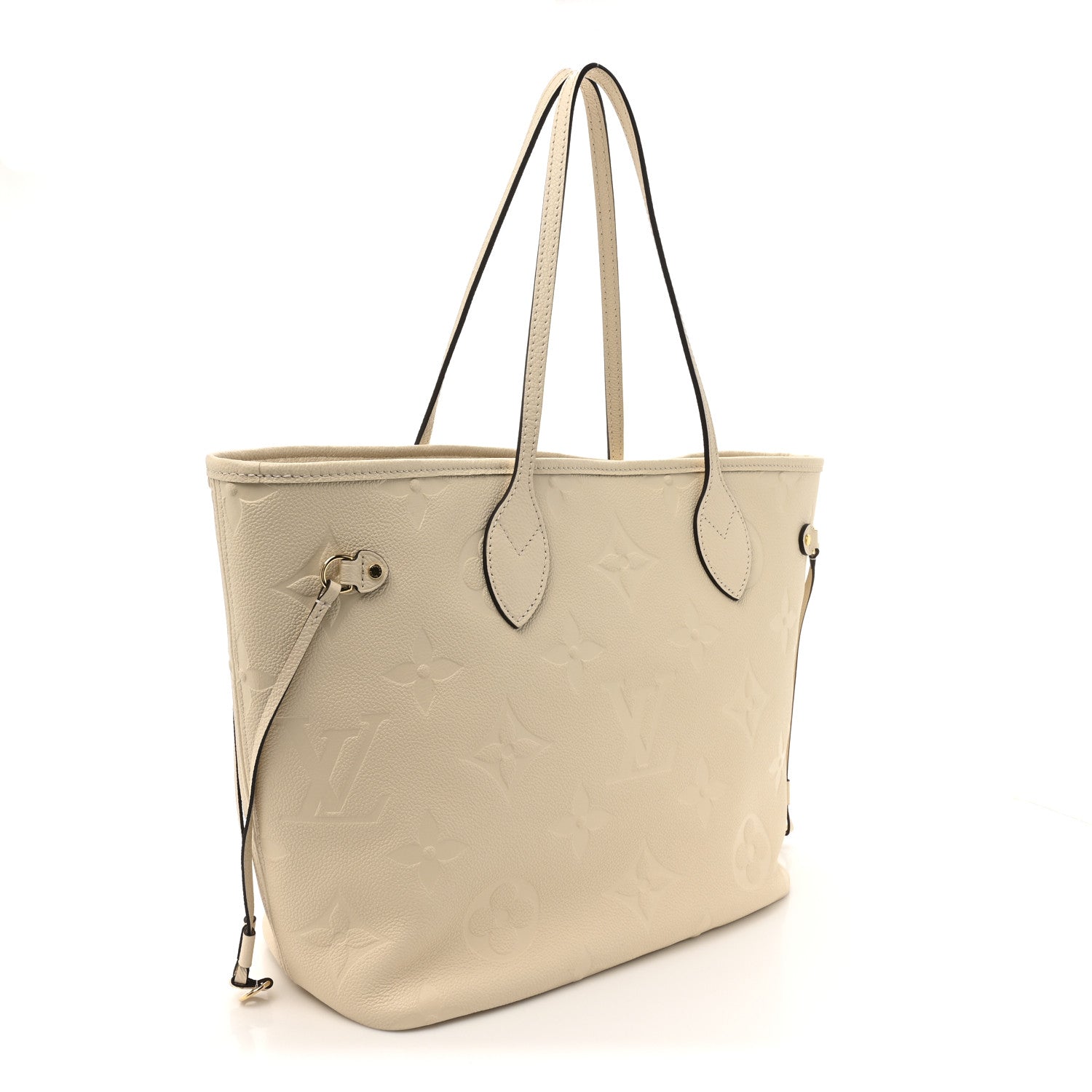 Louis Vuitton Empreinte Monogram Giant Neverfull MM Cream 4 of 10