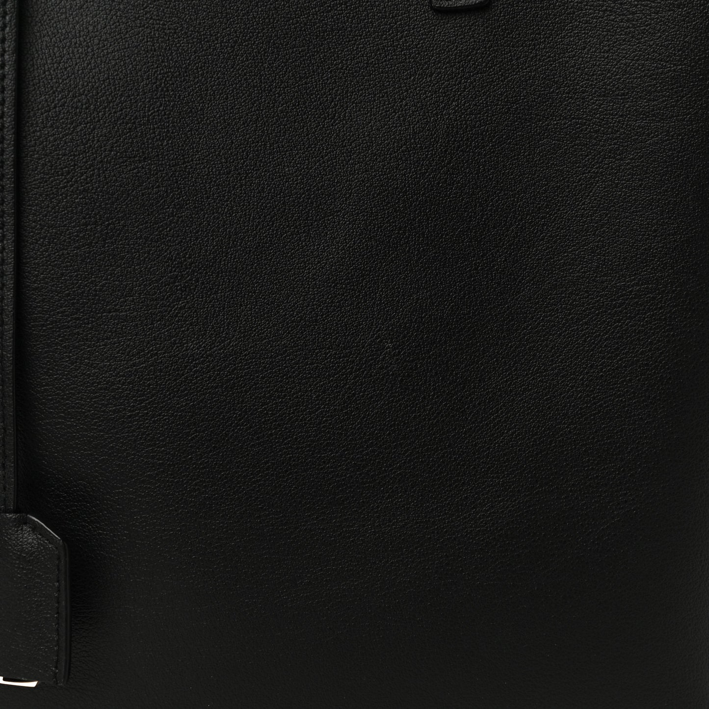 Calfskin Toy Shopping Tote Black