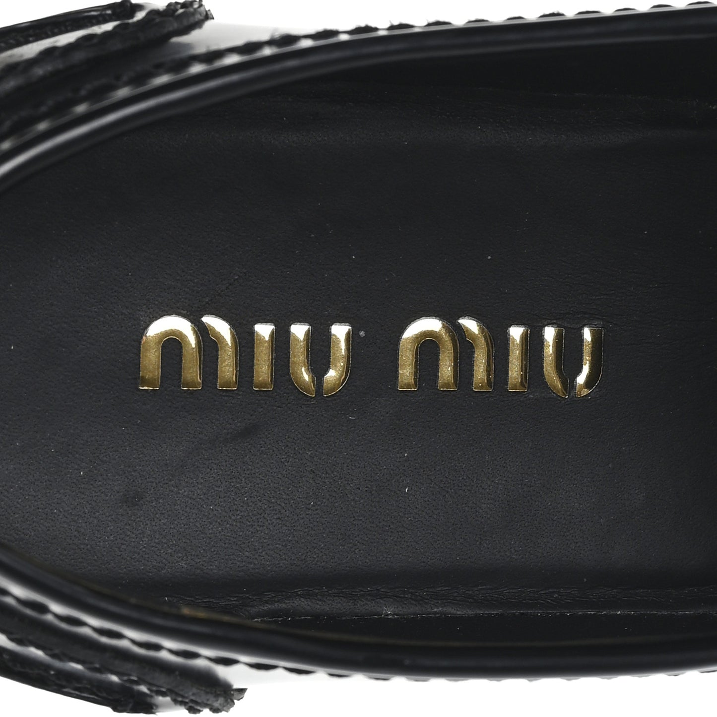 Spazzolato Penny Loafer 39 Black White
