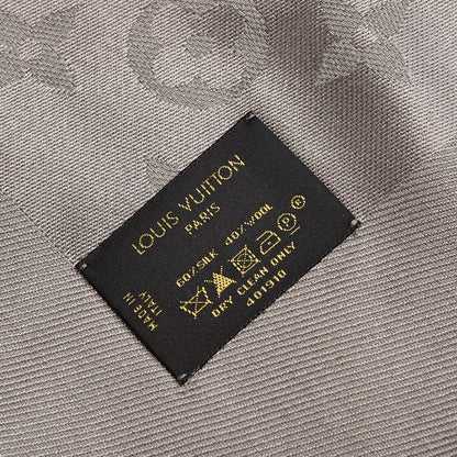 Louis Vuitton Silk Wool Monogram Shawl Verone 5 of 5