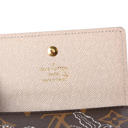 Louis Vuitton Monogram Dentelle Ludlow Wallet Silver 5 of 8