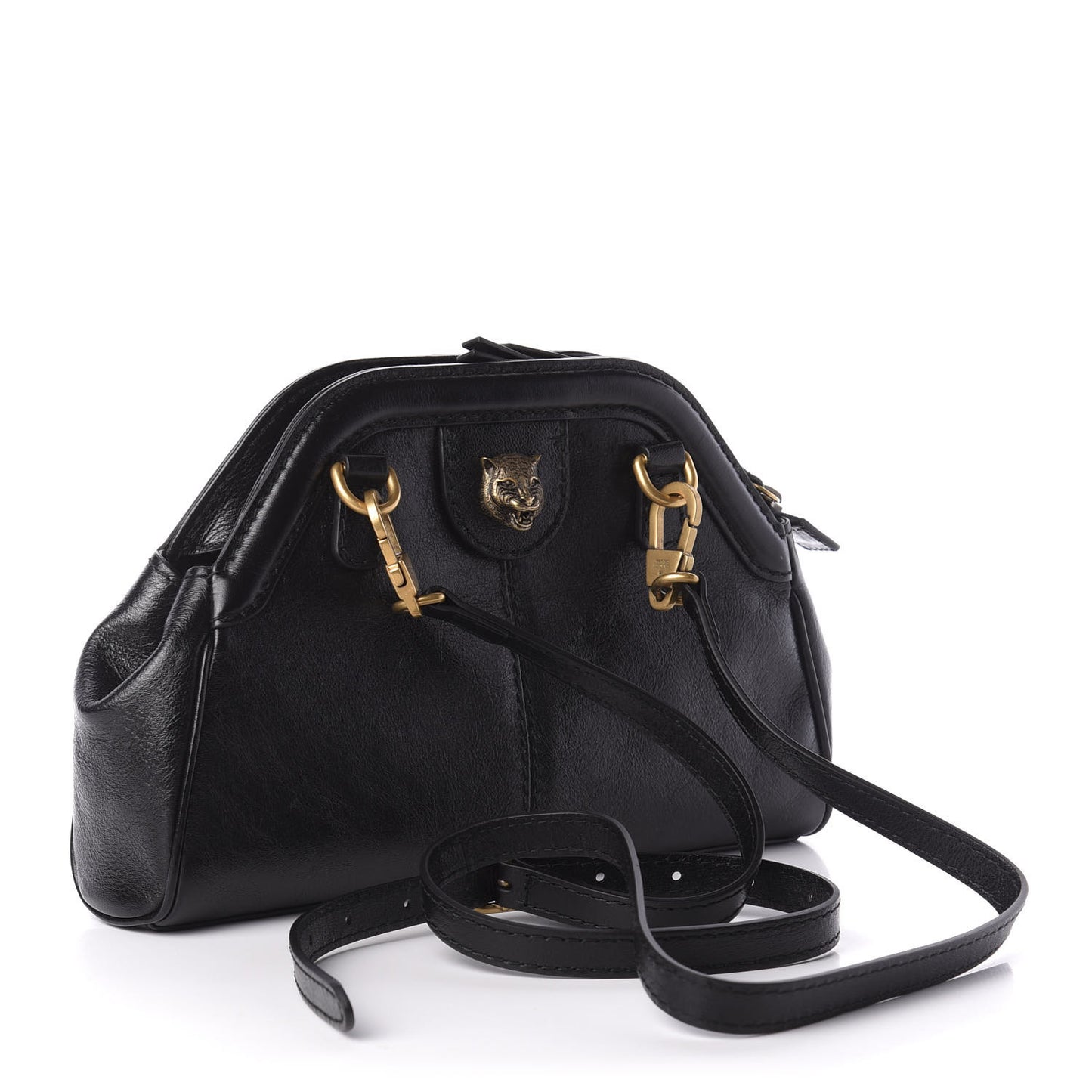 Calfskin Small Re(Belle) Crossbody Bag Black