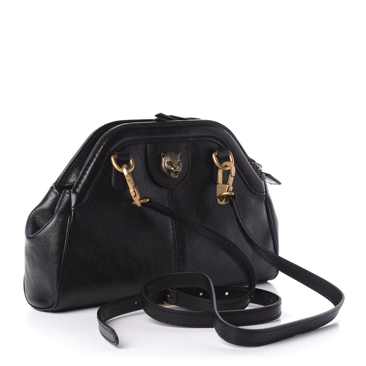 Gucci Calfskin Small Re(Belle) Crossbody Bag Black 3 of 11