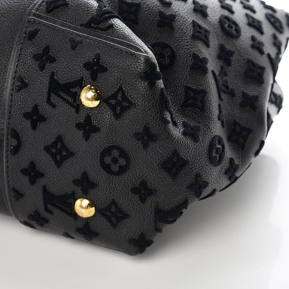 Louis Vuitton Cuir Orfevre Veau Cachemire Tote W GM Black 8 of 14