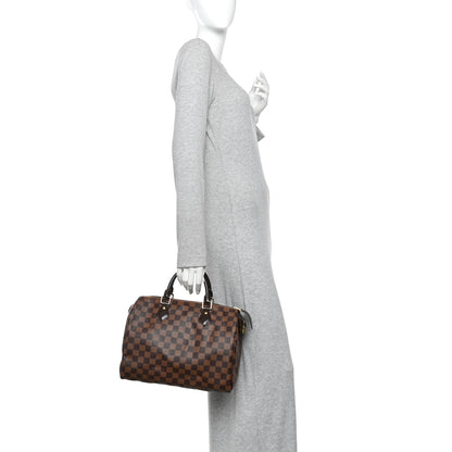 Louis Vuitton Damier Ebene Speedy 30 2 of 10