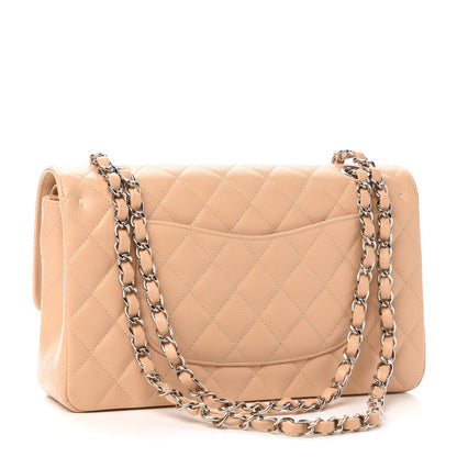 Chanel Caviar Quilted Medium Double Flap Beige Clair 3 of 11