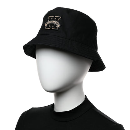 Hermes Cotton Harper H Sellier Bucket Hat 58 Black 2 of 8