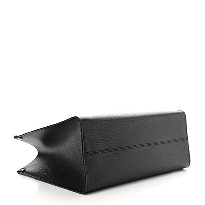 Louis Vuitton Epi Onthego MM Black 4 of 9