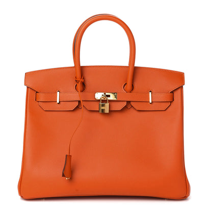 Hermes Epsom Birkin 35 Feu 1 of 10