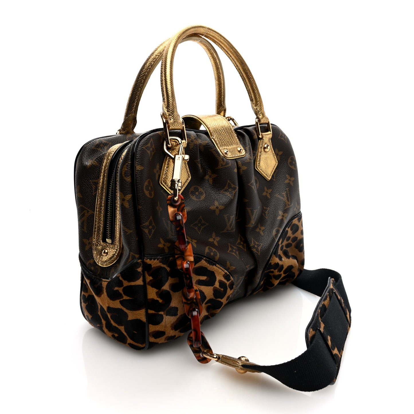 Monogram Leopard Adele