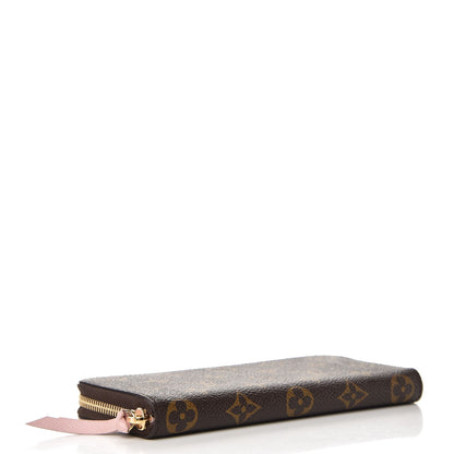 Louis Vuitton Monogram Clemence Wallet Rose Ballerine 4 of 7