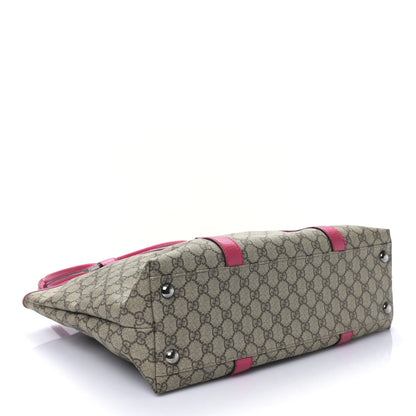 Gucci GG Plus Monogram Medium Joy Tote Hot Pink 4 of 9