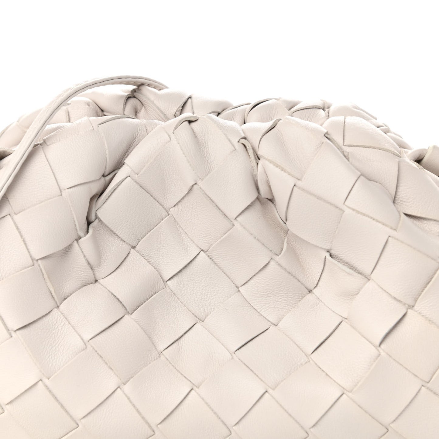 Nappa Intrecciato The Mini Pouch Plaster