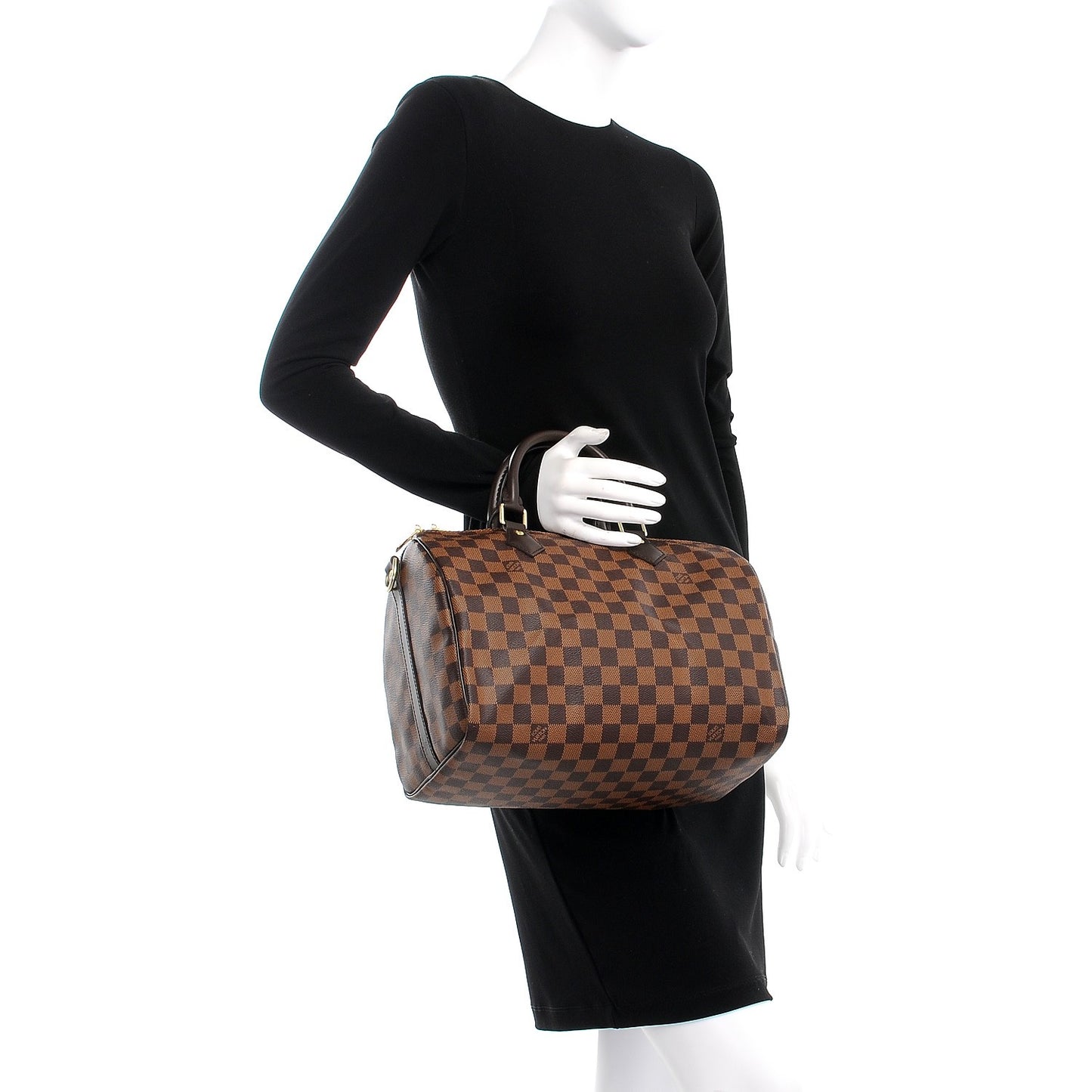 Damier Ebene Speedy Bandouliere 30