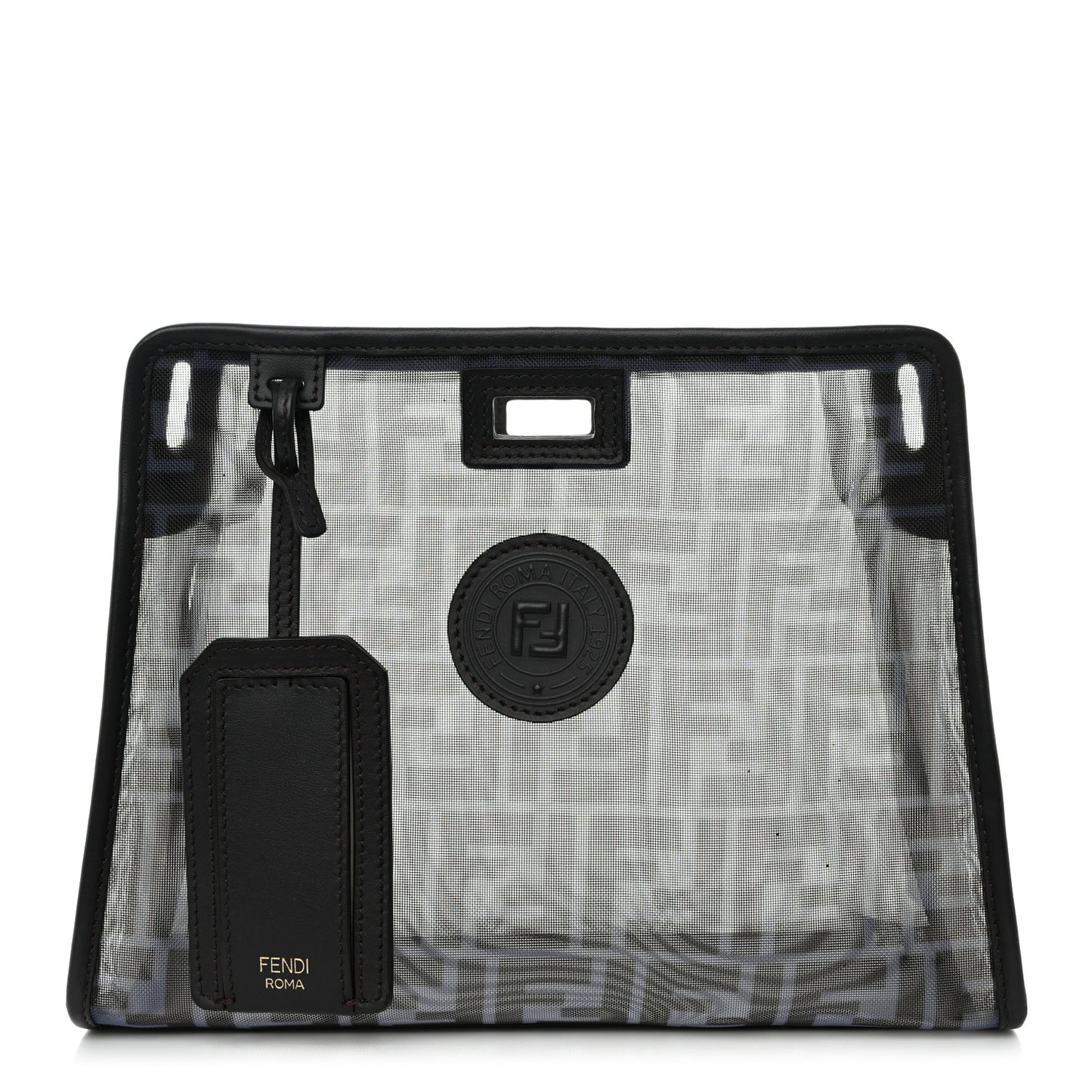 Mesh Vitello Century FF 1974 Mini Peekaboo Defender Cover Azzurro Black Ebano