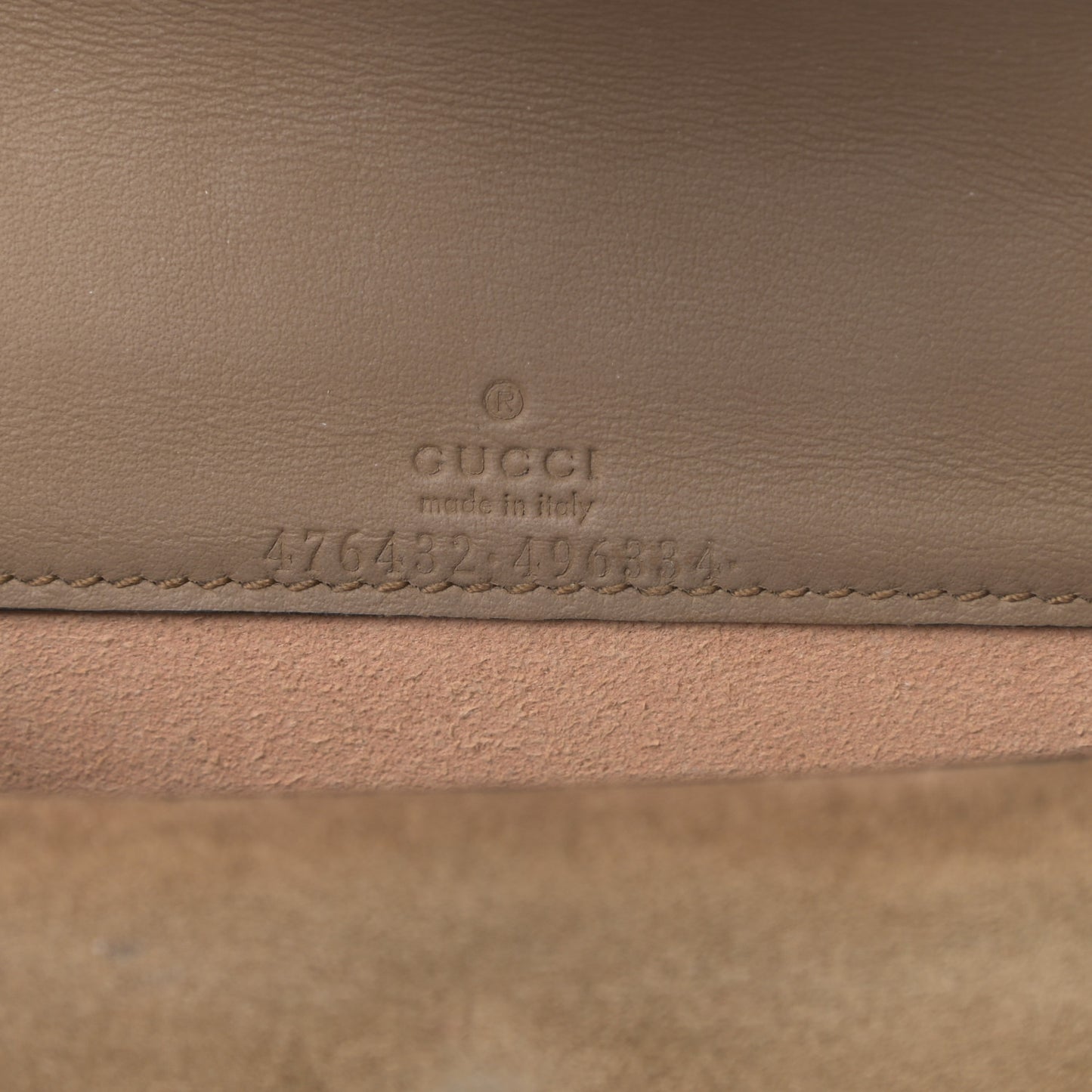 GG Supreme Monogram Super Mini Dionysus Shoulder Bag Taupe