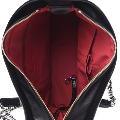 Chanel Aged Calfskin Quilted Medium Gabrielle Hobo Black 7 of 8