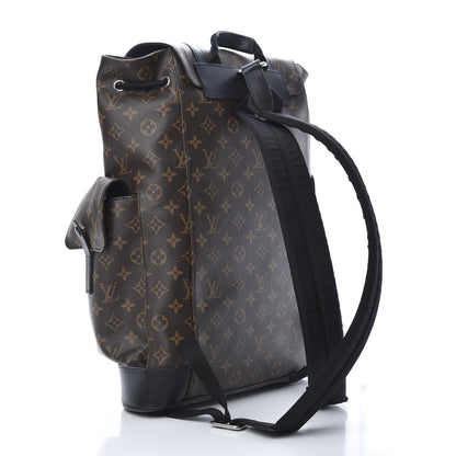 Louis Vuitton Monogram Macassar Christopher PM Backpack 2 of 13