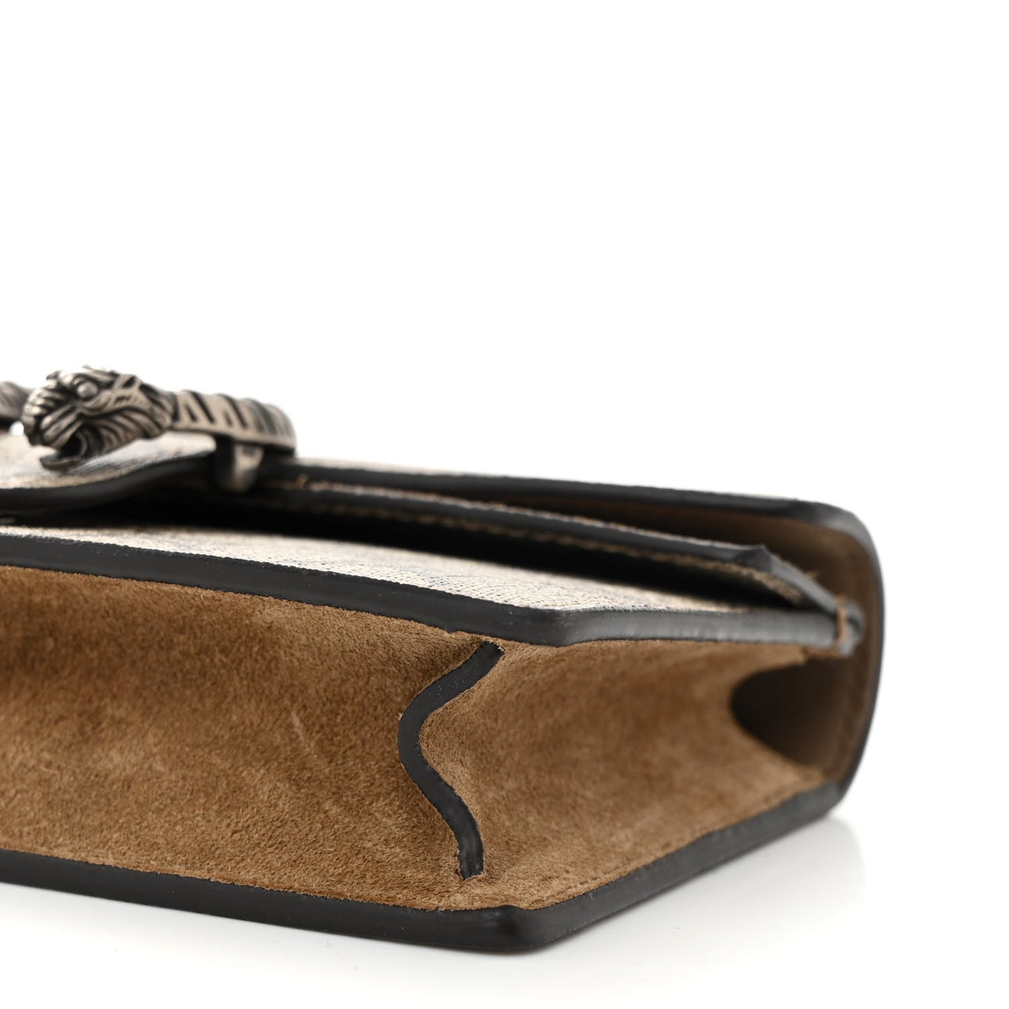 GG Supreme Monogram Super Mini Dionysus Shoulder Bag Taupe