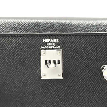 Hermes Epsom Kelly Sellier 25 Black 6 of 10