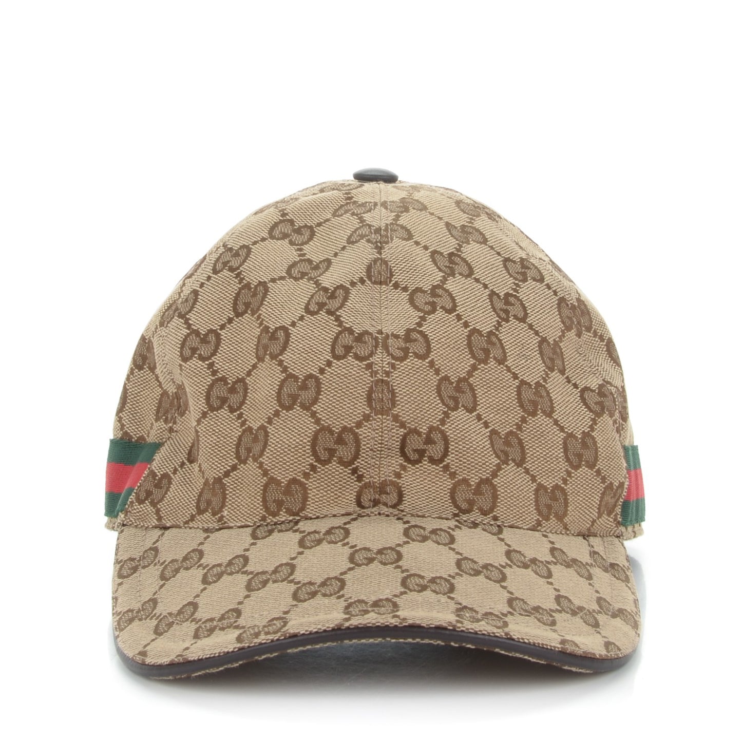Monogram Web Baseball Hat M Beige Cocoa