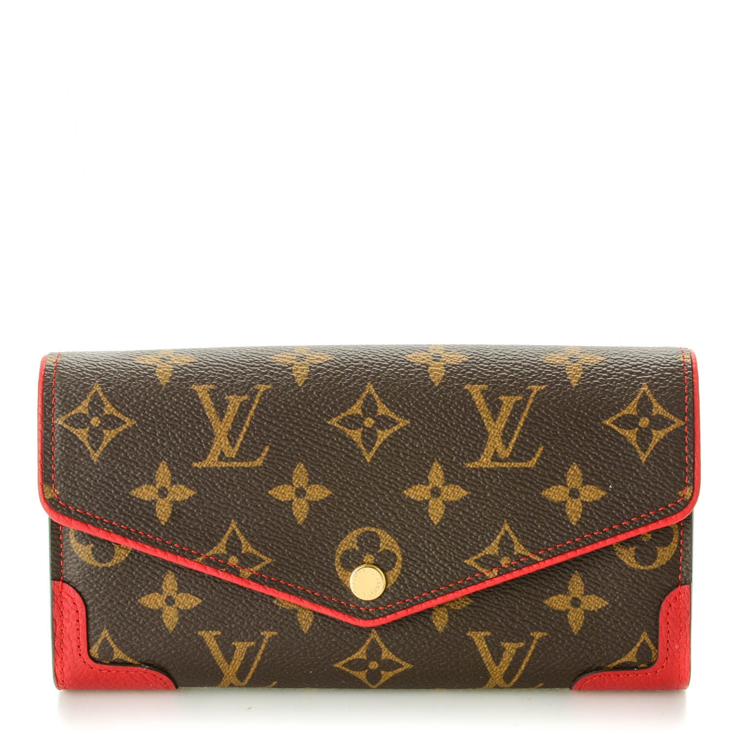 Louis Vuitton Monogram Sarah Retiro Wallet Cherry 1 of 7