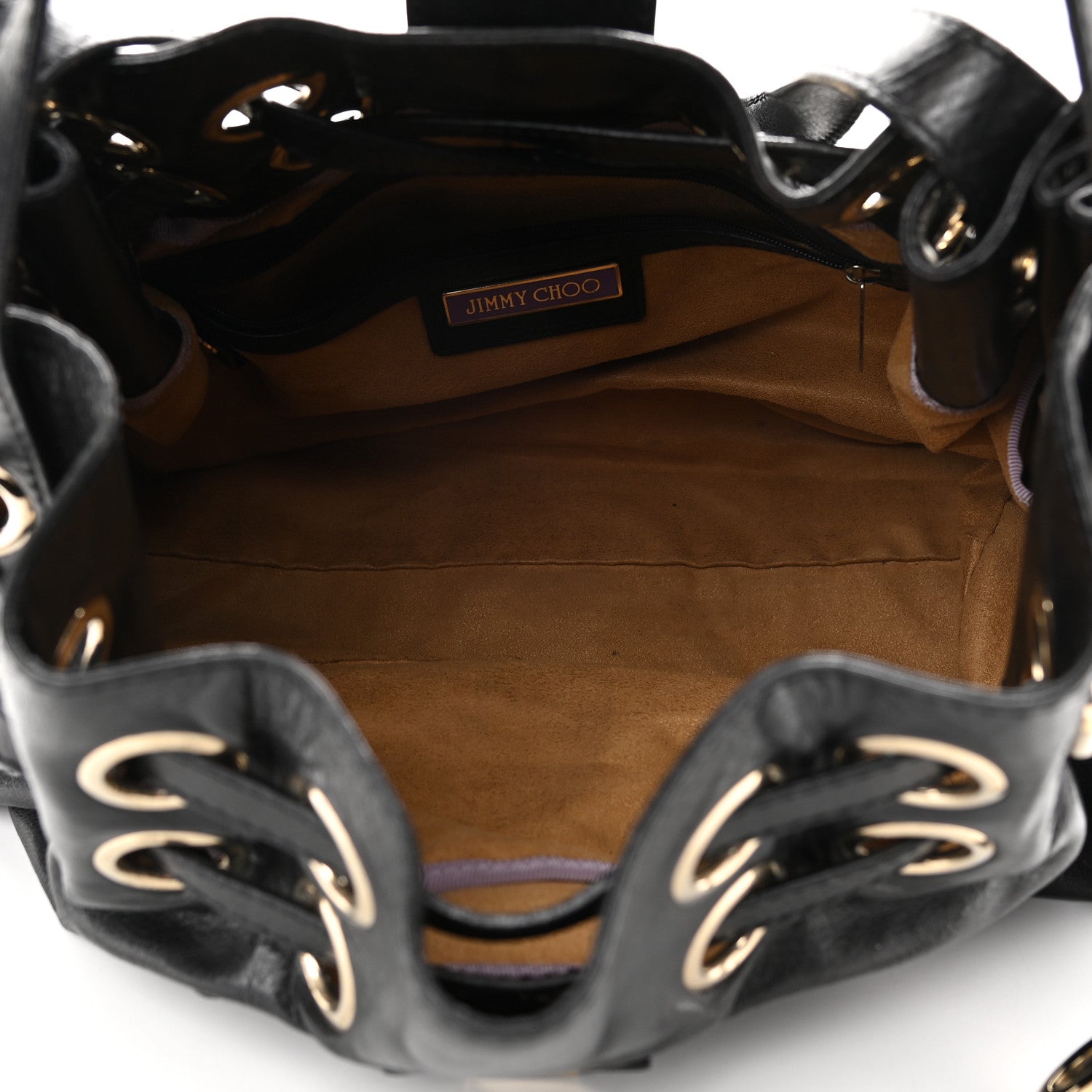 Jimmy Choo Calfskin Ramona Tote Black 5 of 9