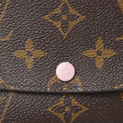 Louis Vuitton Monogram Emilie Wallet Rose Ballerine 9 of 10
