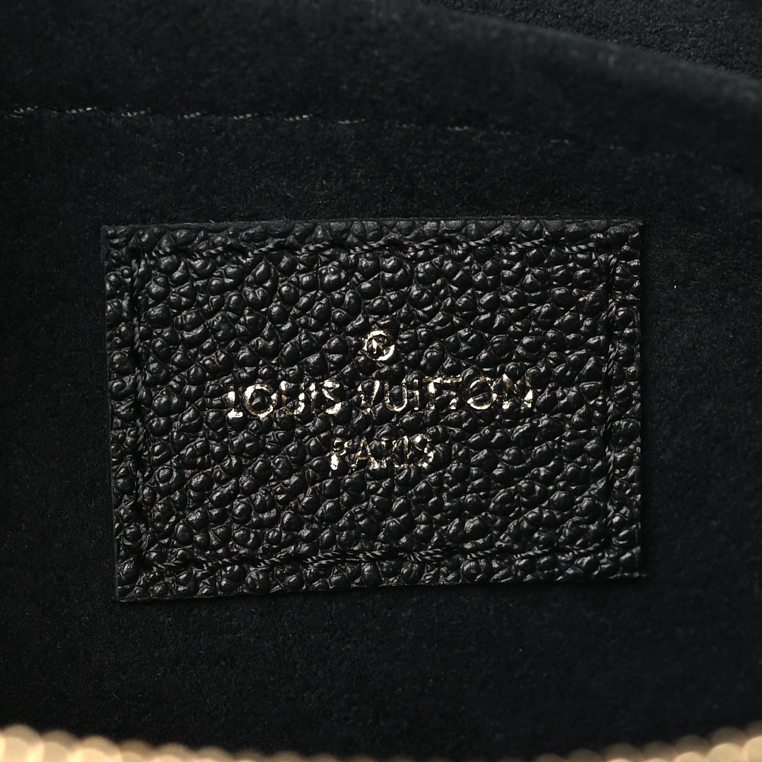 Louis Vuitton Empreinte Monogram Giant Multi Pochette Accessories Black 7 of 10