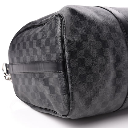 Louis Vuitton Damier Graphite Keepall Bandouliere 45 10 of 13