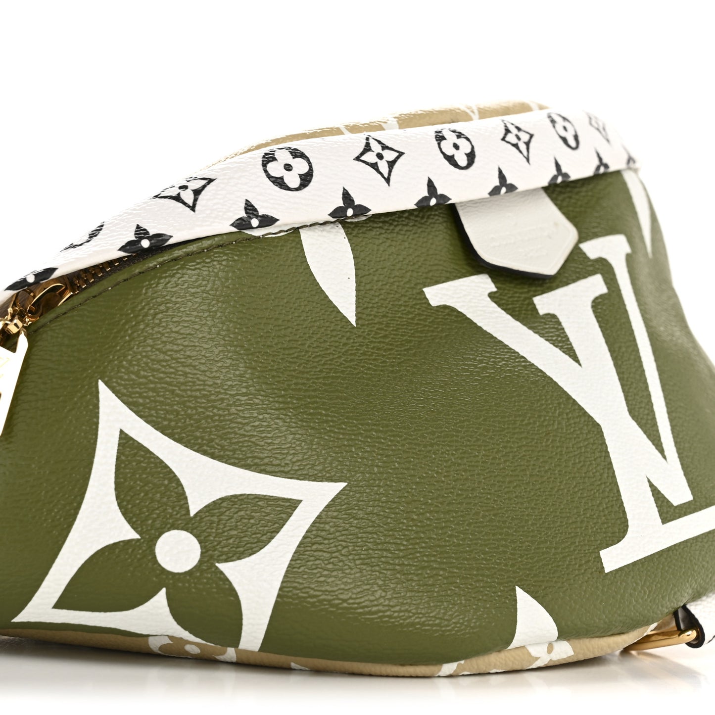 Monogram Giant Bumbag Kaki Beige