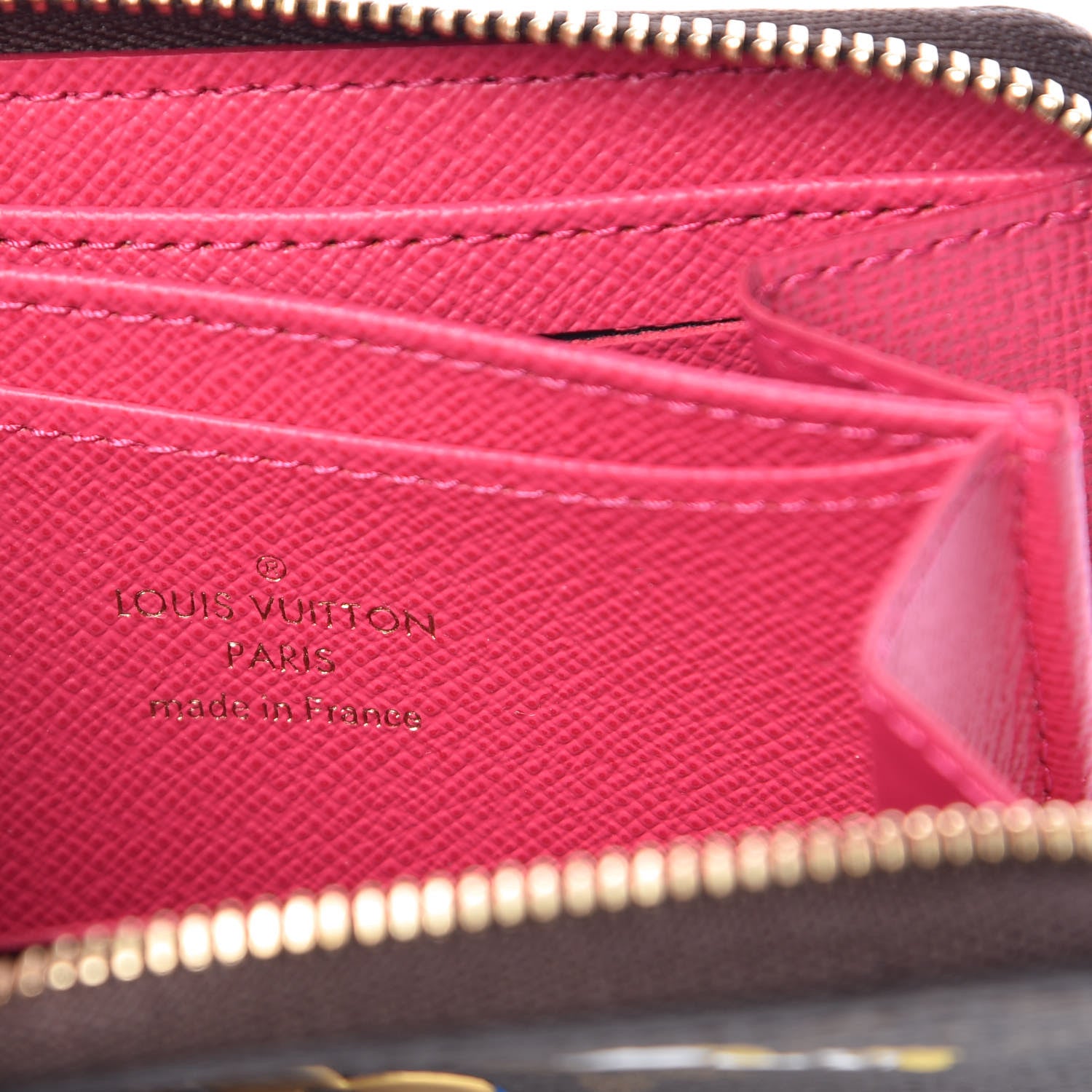 Louis Vuitton Monogram LV Love Lock Zippy Coin Purse 6 of 7